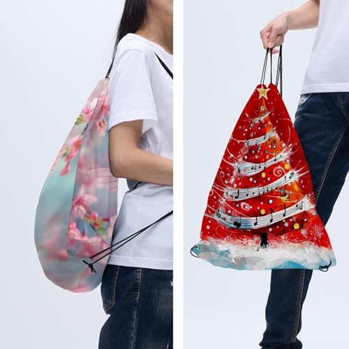 Sac à dos cordon étanche pliable pour voyage et natation - 6