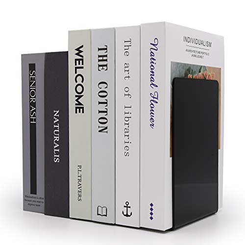 Bookend-Plastic Acrylic Bookends，Bookends，Book Ends For Shelves，Bookshelf Book Holder，Heavy Duty Book Ends (Black Book Ends) #TOP1