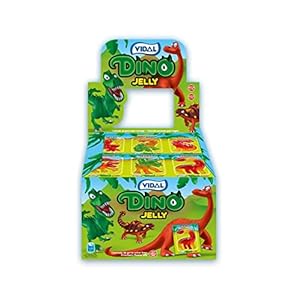 Vidal Dino Glutenfrei Jelly, 11 x 6-Stück im Verkaufsdisplay