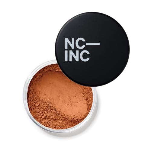 Image of NC-INC Mineral Powder Foundation, Golden Dark 17, Buildable Coverage, 8g