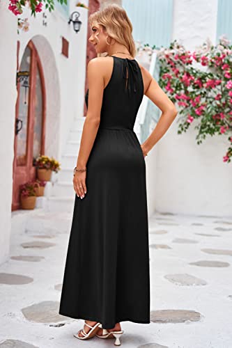 Maxikleid für Damen mit Neckholder im eleganten Design für den Sommer
