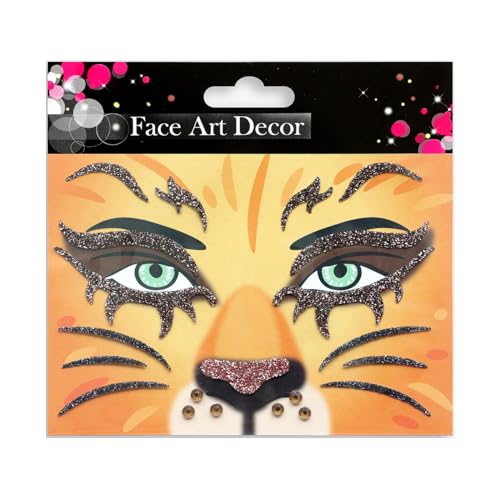 REDYY Halloween Sparkling Face Festival Women Body Glittered Crystal Sticker Butterfly Face Glittered Art