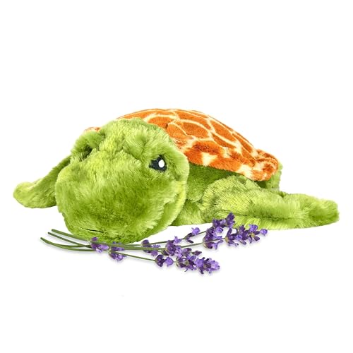Image of Tyson Turtle - Microwavable & Weighted Plush Stuffed Animal - Heated Plushie for Warmth - Cute, Soft, Cozy Toy for Adults & Children (Boys, Girls, & Toddlers) by Warm Pals