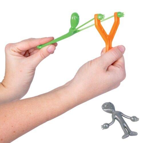 Ly1122 (1 2Pk Alien Ufo Slingshot - Novelty Gag Toy Party Favor Bag Filler Play Toy #TOP1