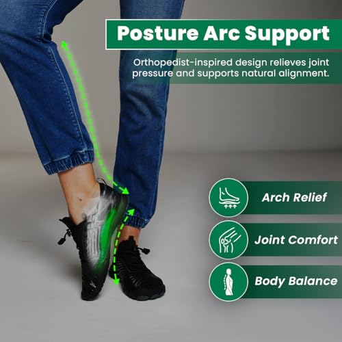 Image of Peak Footwear Barefoot Shoes - Non Slip Orthopedic Walking & Hiking Shoes for Men & Women, Zero Drop Minimalist Water Shoes with Arch Support, Wide Toe Box & Lightweight Diabetic-Friendly Design