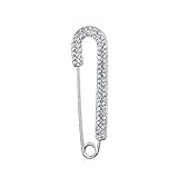Schönes DESIGN - ein Urlaub zum Glühen zu ihrem Stil Hinzufügen mit dieser brillanten rhodiniert Brosche Pin. Durch eine herrliche Weihnachten Zuckerstange Motiv hervorgehoben, Sekt mit schimmernden Kristall Verzierungen.