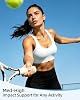 SPVISE Sports Bras for Women with Sewn in Pads Adjustable Y-Back Bra White | Medium Support, Padded Racerback Bra, Adjustable Straps Cutout Workout Running Yoga Gym Bra Top, Comfortable, Moulded Cup — image 7