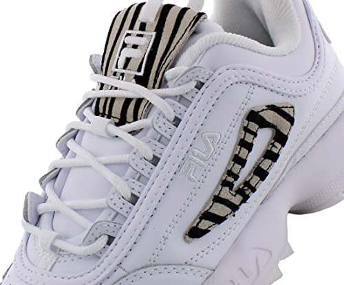 Fila Disruptor Ii Zebra Boys Shoes Size 2, Color: White3