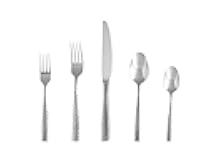 FORTESSA Lucca 18/10 Stainless Steel Flatware, 20 Piece Place Setting With Table Knives, Forks and Spoons (Service For 4), Dishwasher Safe, Polished