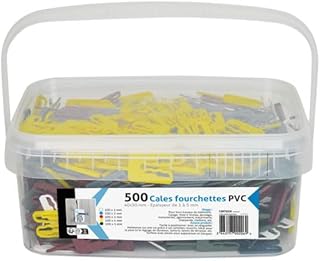 Cale fourchette panachées PVC bte 500 ACBAT