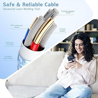 Image of Original 20W Fast Charging Data Cable Type C to C for iPhone 15 /15pro /15 Pro Max / 15 Max (Type C to C Cable) (VIP-19)