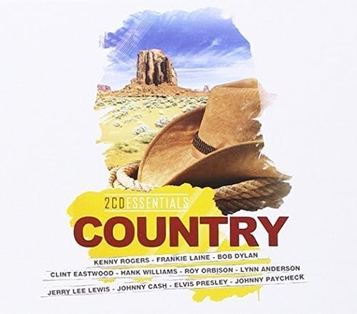 Essentials - Country 2CD [Audio CD] Various Artists; Willie Nelson; Patsy Cline; Johnny Cash; Merle Haggard; Kenny Rogers; Dolly Parton; Alabama; Hank Williams; Conway Twitty and Ernest Tubb