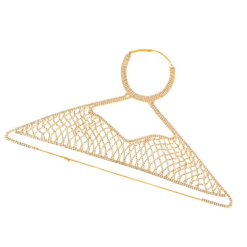 Collar de cuerpo de aleación con diamantes para discotecas y fiestas