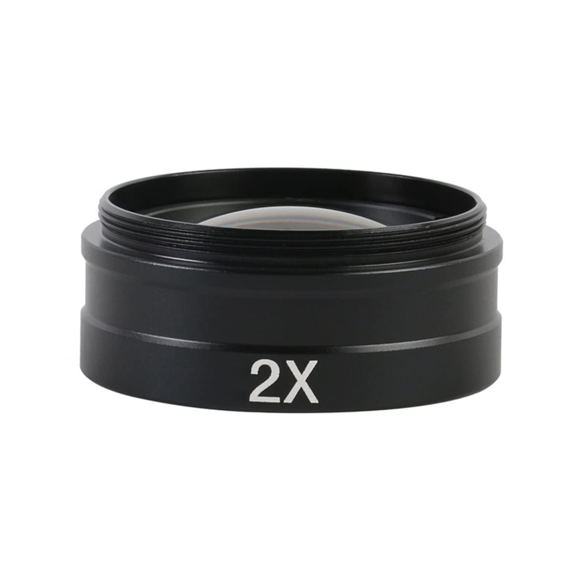 Microscope 0.5X/0.35X/2X/1X Glass Lens 42mm for Industry Video Microscope Camera(2X)
