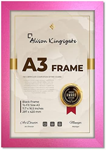 Modern Black 12x10 Photo Frame With Mount Photo Frame for Image Size 10 x 8 Inches, With Clear Perspex Sheet, to Hang Portrait or Landscape (12x10 For 10x8 Image Size, Black)