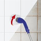 Clean Maxx akumulatorowa szczotka do czyszczenia, 7-częściowa, niebieska/biała