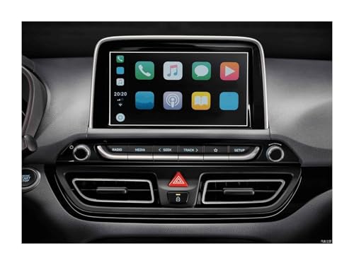 Éviter rayures écran LCD avec ce verre trempé GPS Hyundai HB20 8"