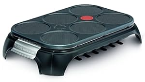 Tefal Crep Party Edelstahl & Design Pfannkuchenmaker