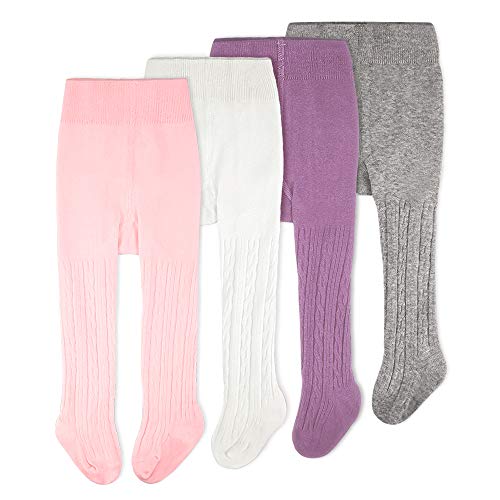 Cozyway Baby Girls Tights Cable Knit Leggings Stockings Cotton 1/3/4/5 Pack Pantyhose Infants Toddlers 0-4T #TOP15