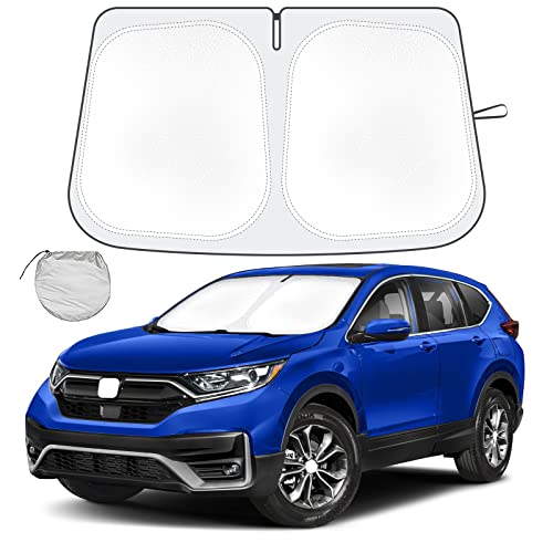 Car Windshield Sun Shade Compatible With Honda Cr-V 2017 2018 2019 2020 2021 2022 Crv Accessories Foldable Sunshade Custom Windshield Sun Visor #TOP6