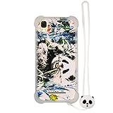Funda para weimei neon 2 Funda para weimei Neon 2 Funda Silicone Border + Placa Dura de la PC Stand Carcasa Case Cover La Noche Brilla XM