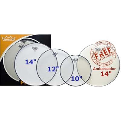 Remo Drum Set, 16-inch (PP0250BE)
