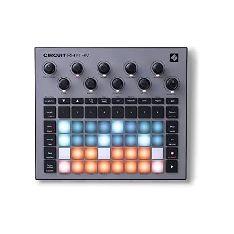 Novation Circuit Rhythm: Sampler and groovebox with eight sample tracks for making and performing beats Cover