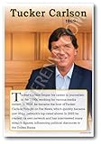Tucker Carlson - Political Commentator & Journalist - Biography Poster 18" x 12"