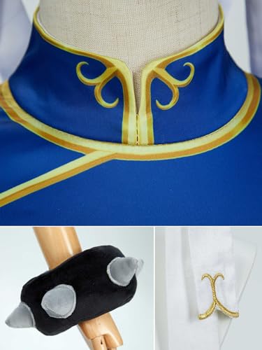 Disfraz Chun Li Street Fighter para Niñas Talla S-M-L miniatura 5