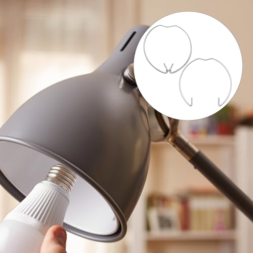 BaZuyunMd Sprengring Halterung für MR16 GU10 Deckenleuchte, 30 Stück, Pfirsichförmige Halteklammer für Beleuchtungskörper