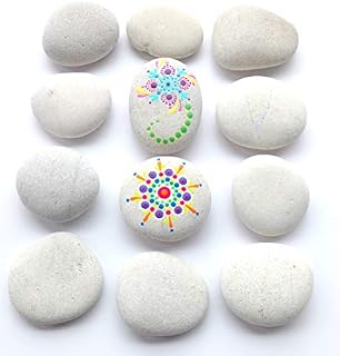 Capcouriers Painting Rocks - Rocks for Painting Kindness Rocks - About 2 Inches