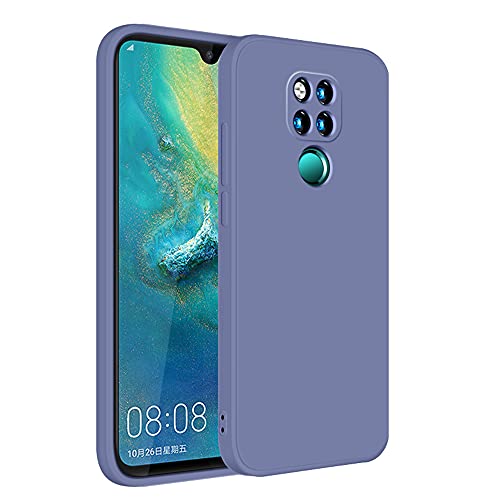 Huawei Mate 20X Silicone Case, EabHulie Slim Liquid Silicone Gel Rubber Shockproof Anti-Scratch Protective Cover for Huawei Mate 20X Grey