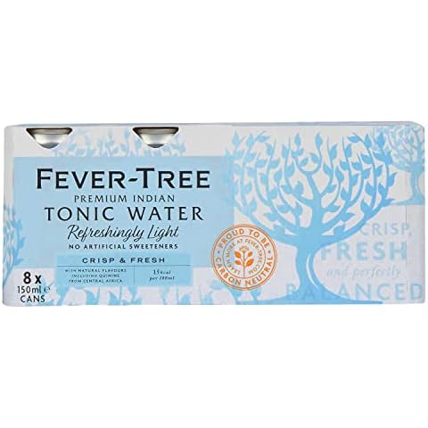 Fever Tree Naturally Light Tonic Water, 8 Pack Cover