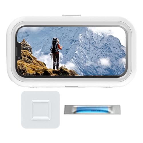 Support de téléphone de douche anti-buée pour éviter les chutes dans l'eau