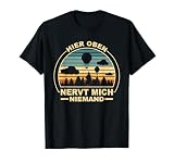 Ballonfahrer Oben Nervt Mich Niemand Heißluftballon T-Shirt