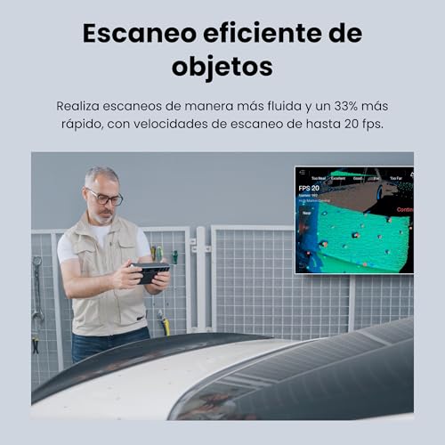 Miniatura 9 de Revopoint Miraco Plus Escáner 3d Para Impresión 3d, Portátil Autónomo Con Fotogrametría, Zoom Óptico, Hasta 20 Fps, Precisión De Hasta 0,02 Mm, Cámara Rgb A Color Para Objetos Pequeños Y Grandes, 32gb