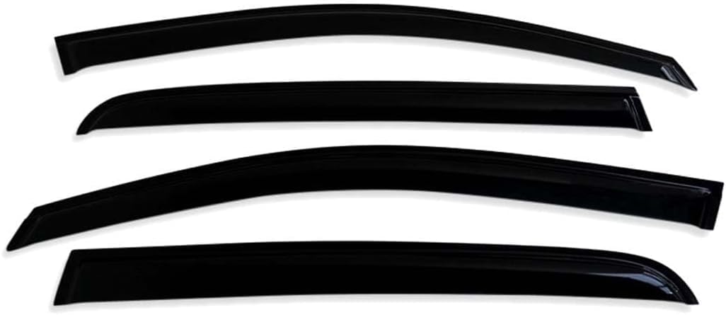 PANXUC Car Wind Deflectors for VW Golf 6 Mk6 Hatchback 2009 2010 2011 2012 2013, Side Window Wind Rain Deflector Window Visor Sun Rain Guard Smoke Guards
