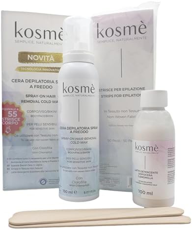 Kosmè Cera Depilatoria Spray a Freddo KIT