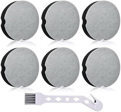 Anewise 6 Pack Filter Replacement for Bissell Powerforce Compact Lightweight Upright 2112 1520 for Bissel Turbo Bagless 2690 Cleanview 3437 3508 Vacuum Cleaner, Compare to Parts #1604896/160-4896