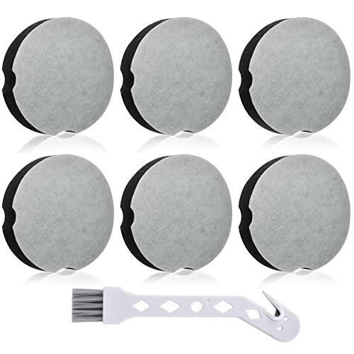 Anewise 6 Pack Filter Replacement for Bissell Cleanview Compact Turbo 3508 3437F Powerforce Compact Lightweight Upright 2112 1520 for Bissel Turbo Bagless 2690 Vacuum, Parts #1604896/160-4896