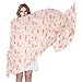 tplaotee Cartoon Callistephus Flowers Blush Long hijab fashion for indian for evening bufandas para mujer para frio