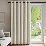 DIMENSIONI E MONTAGGIO FACILE - Ogni pannello misura 200 x 245 cm (larghezza x altezza, misurata dalla parte superiore degli occhielli). Confezione da 1 pezzo, disponibile in un'ampia gamma di misure non standard — ideale per chi ha finestre fuori misura o soffitti alti. I 8 occhielli metallici da 4 cm di diametro interno sono compatibili con la maggior parte dei bastoni standard. Il bastone non è incluso e va acquistato separatamente.