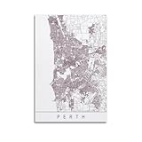 CMHONLY Landmark Poster Perth Purple – 