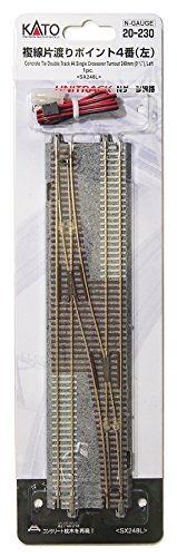 Kato Kat20230 N Double Track Single Left-Hand Crossover #TOP9