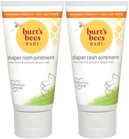 Burt's Bees Baby Bee 100% Natural Diaper Rash Ointment, 6 Ounces Total