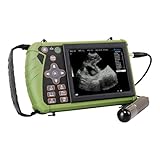 DAWEI Upgraded 3.5MHz Rectal & Convex Dual-Use Probe Veterinary Ultrasound Machine for Cattle and Horse, Portable Handheld Vet Scanner for Pregnancy and Reproduction Check on Farm
