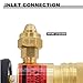 AWLOLWA AR-MC CGA200 MC Tank Acetylene Regulator, Matching Turbo Style Acetylene Kit, Air Acetylene