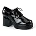 Funtasma by Pleaser Men's Jazz-02 Platform Oxford,Black Patent,M (US Men's 10-11 M)