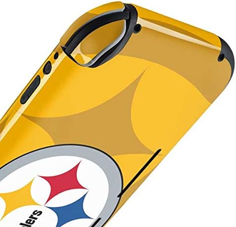 Skinit Decal Gaming Skin Compatible with Nintendo Switch Lite - Officially Licensed NFL Pittsburgh Steelers Double Vision Design