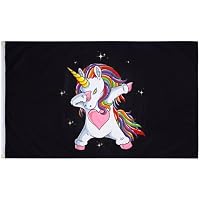 PHENO FLAGS Bandera de unicornio, 90x150 cm - Motivo de